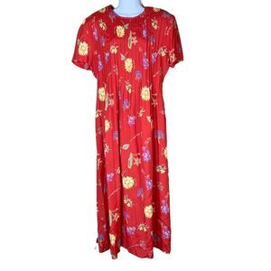 Vintage Positive Attitude flower print dress‎